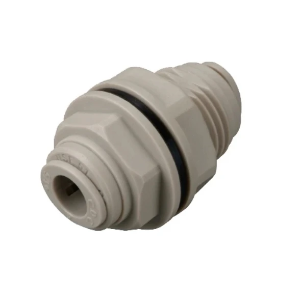 Gıda Rekoru Perde Geçişli Nipel 12.7mm - 1/2