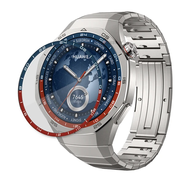 Sneezy Huawei GT5 Pro 46mm Uyumlu Renkli Kadran Polymer Temperli Nano 0.5 mm Watch Ekran Koruyucu - Resim 2