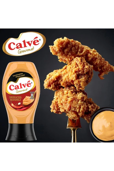 Calve Gurme Mayonez Serisi Sriracha Mayonez 240g X2 Adet - 5