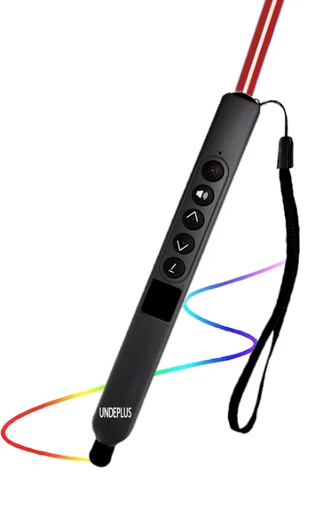Akıllı Tahta/Telefon/Tablet Dokunmatik Kalem Lazer Presenter Kablosuz Sunum Kumandası-Fiber Uçlu-2
