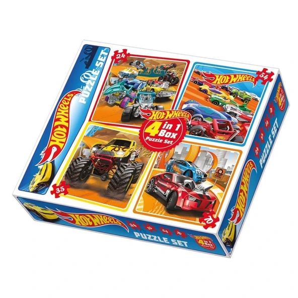Nessiworld 1895 HOTWHEELS 4IN PUZZLE