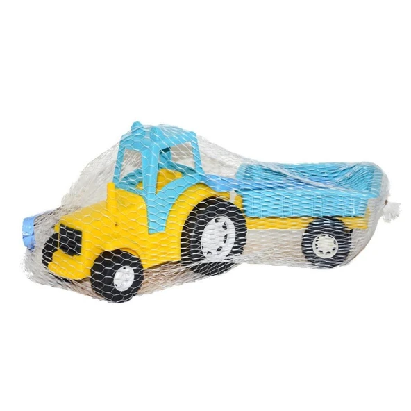 Nessiworld 102A Fileli Römorklu Traktör-Halitcan Oyuncak - Resim 3