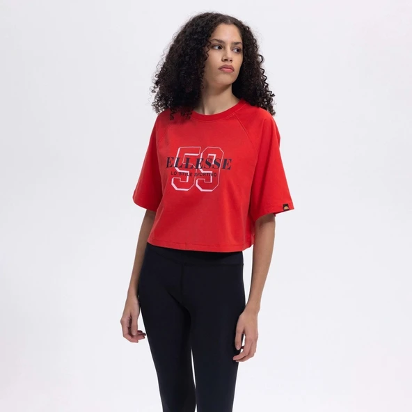 Ellesse Kadın Kırmızı Tişört – EF443-RD - 1
