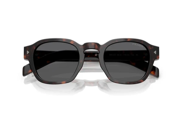 Prada Güneş Gözlüğü 0PR A16S 49 Ekartman 17N731 Tartaruga Radica Dark Grey - 3