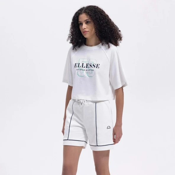Ellesse Kadın Kırık Beyaz Tişört – EF443-OF - 1
