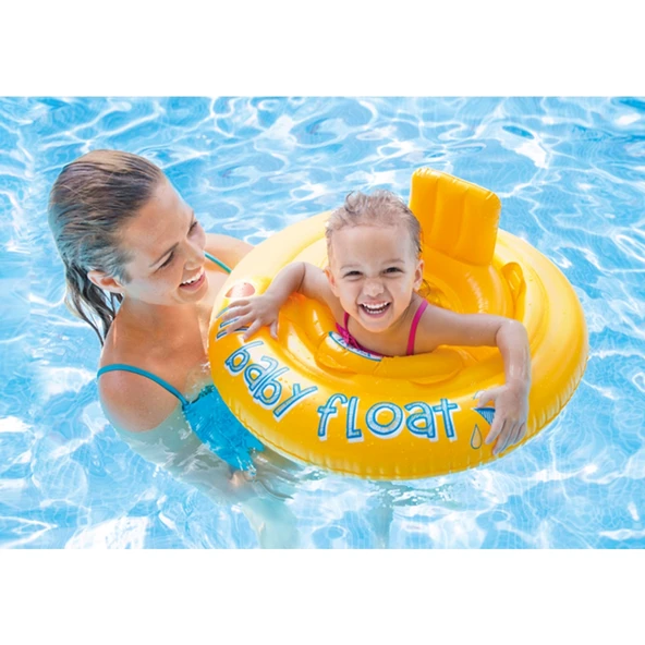 IBF56585 İntex Sarı Baby Float 70 cm 6-12 Ay - 4