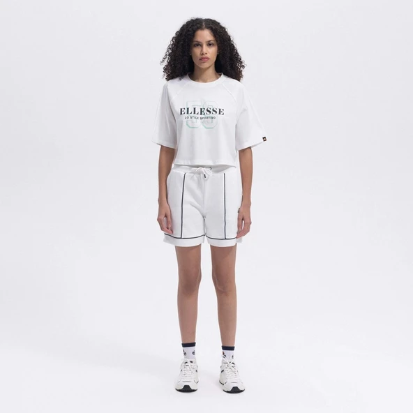 Ellesse Kadın Kırık Beyaz Tişört – EF443-OF - 5