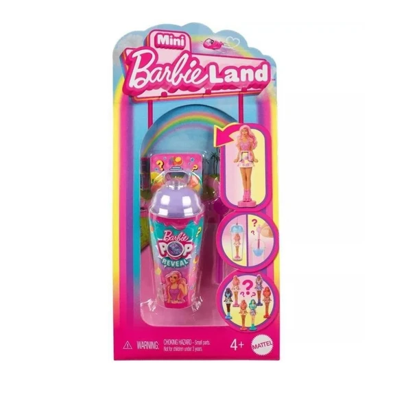 Nessiworld HYM26 Mini Barbieland Pop Reveal Bebekler ürün görseli