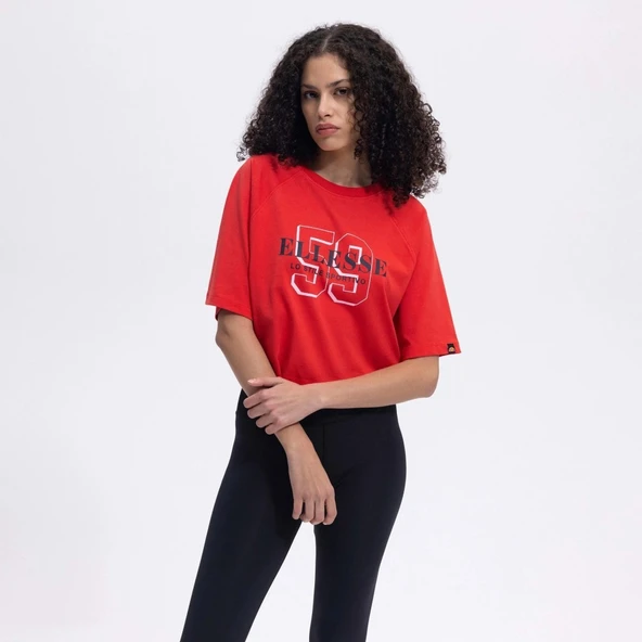 Ellesse Kadın Kırmızı Tişört – EF443-RD - 3