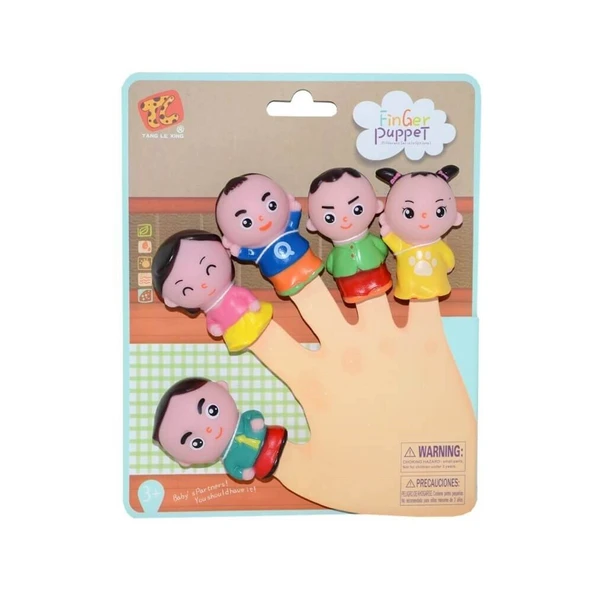Nessiworld Finger Puppet İnsan Figürlü Parmak Kuklası - 2