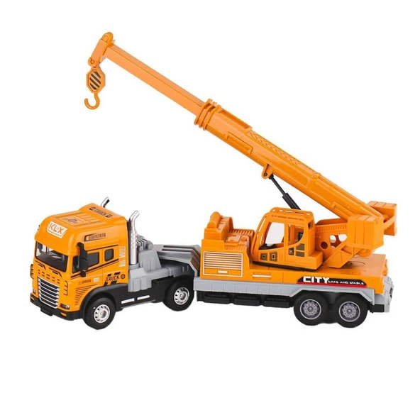 Nessiworld KLX800-245 Işıklı Müzikli Vinç Tır 1:24 -Vardem Oyuncak - 2