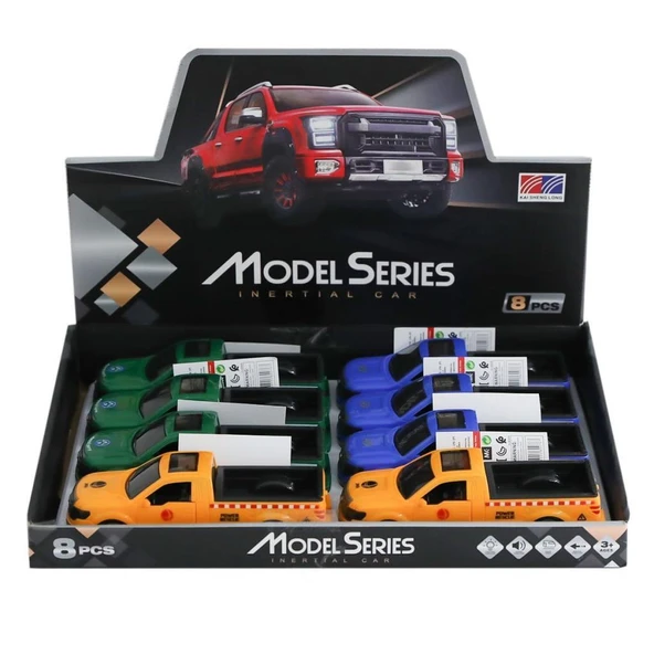 Nessiworld 8003A  Sürtmeli Renkli Pick Up -Birliktoys - Resim 3