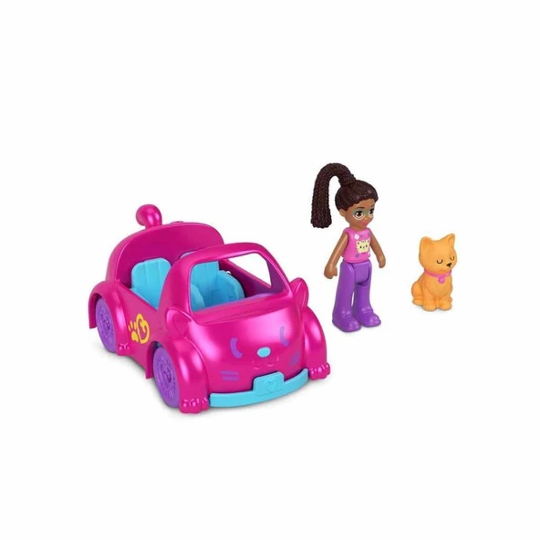 HKV55 Polly Pocketın Muhteşem Araçları Oyun Setleri - 4