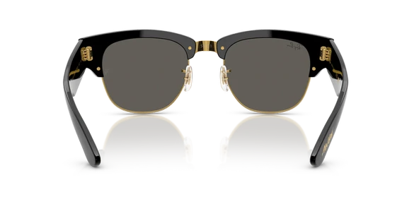 Ray-Ban Mega ClubMaster ASAP Rocky Özel Koleksiyon Güneş Gözlüğü 0RB0316S Black On Gold Dark Grey 53 Ekartman 6826J5 - 3