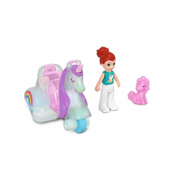 HKV55 Polly Pocketın Muhteşem Araçları Oyun Setleri - 3