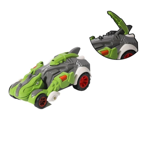NessiWorld KZL-3308A Dinazor Sürtmeli Araba -Kızılkaya - 1