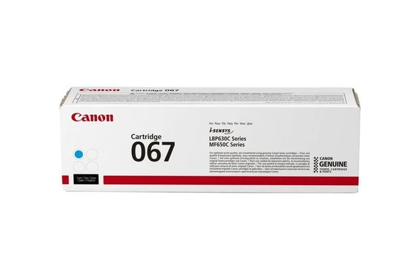 CANON CRG-067 C MAVİ TONER - 4