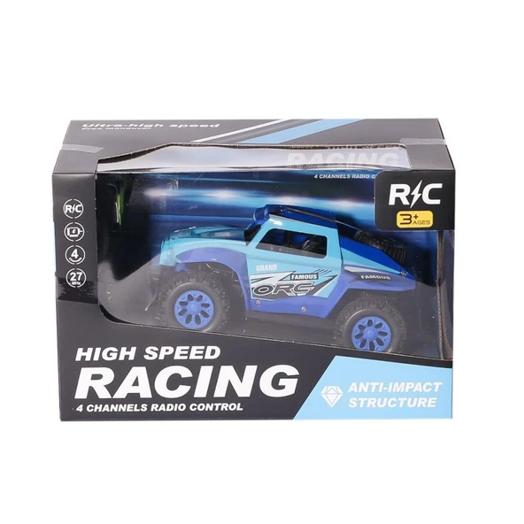 NessiWorld 599-1 Kumandalı Şarjlı High Speed Racing Araba -Can Oyuncak - 2