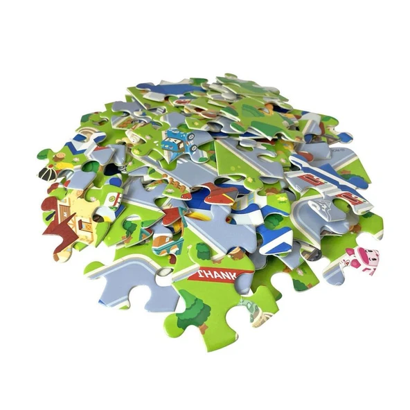 Nessiworld POLI ZR-913 Robocar Poli Gogo City Seri Ambar,Roy,Mark Oyun Seti - 4