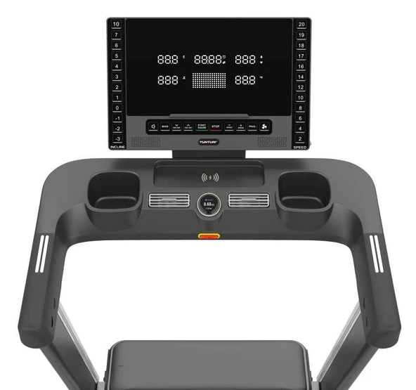 Tunturi Marathon TM 4500 Otomatik eğimli, 4 HP. Sessiz Motorlu, Otomatik Katlamalı, Eksi Eğimli, Fitness Uygulamalı Koşu Bandı - 2