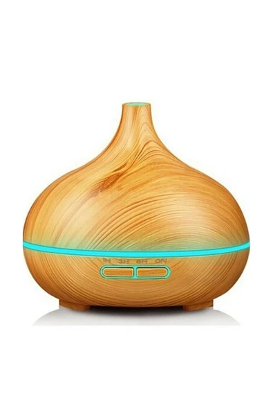 Hava Nemlendirici 7 Led Işıklı Aromatik Oda Kokusu 550 Ml Kahve Aroma Difüzörü Buhar Makinası - 2