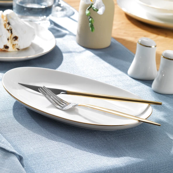 Schafer Ella Yemek Takımı 56 Parça-Altın - 3