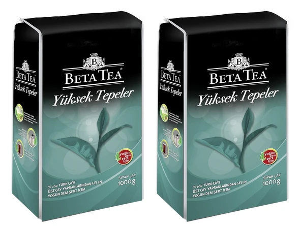 Beta Tea Yüksek Tepeler Siyah Çay 2x1 Kg ürün görseli