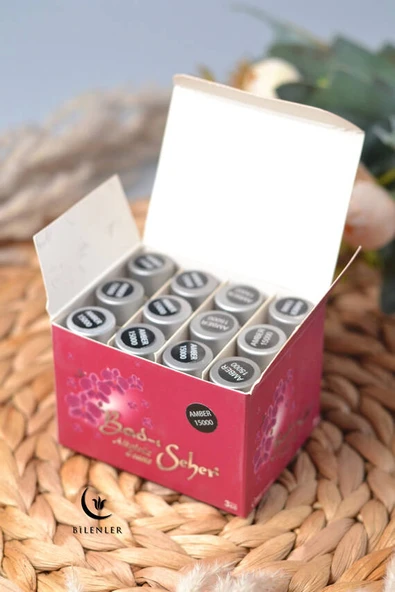 12’li Alkolsüz Fresh Esans Seti – 3 cc’lik Özel Şişelerde (AMBER 15000) - Resim 3