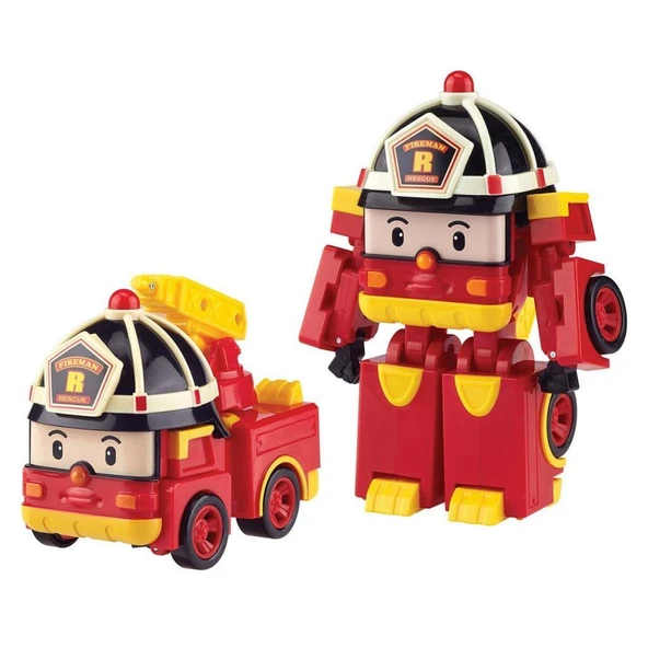 Nessiworld POLI MRT-0652 Robocar Poli Transforming Robot Roy Figür -Necotoys