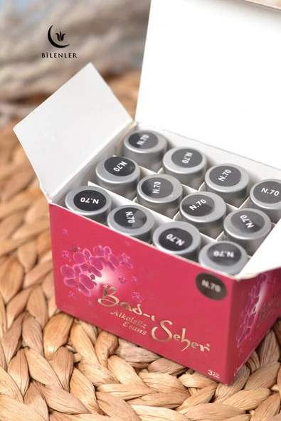 12’li Alkolsüz Fresh Esans Seti – 3 cc’lik Özel Şişelerde (N.70) - 2