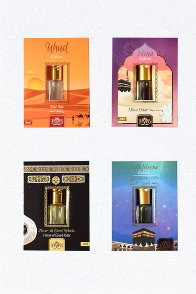 Orijinal Alkolsüz Esans Set 4lü ürün görseli