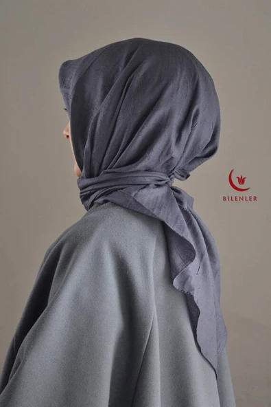 Bambu Kraş Eşarp Füme - Dört Mevsim- Yumuşak Dokulu ürün görseli