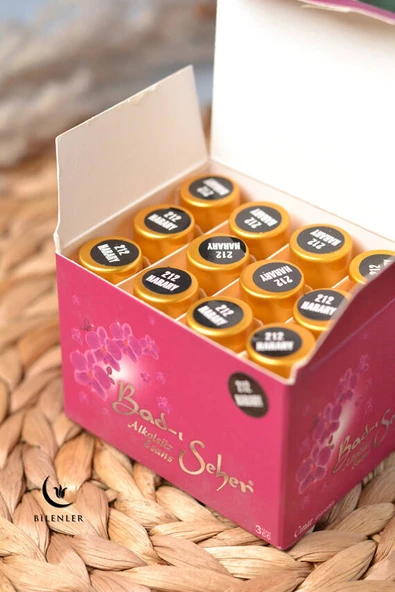 12’li Alkolsüz Fresh Esans Seti – 3 cc’lik Özel Şişelerde (212 HARRARY) - Resim 2