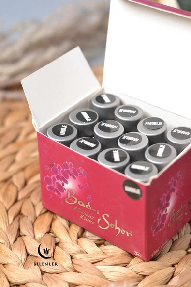 12’li Alkolsüz Fresh Esans Seti – 3 cc’lik Özel Şişelerde (AMORIJE) - Resim 2