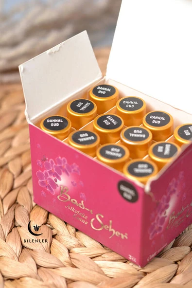 12’li Alkolsüz Fresh Esans Seti – 3 cc’lik Özel Şişelerde (DAHNAL OUD) - Resim 2