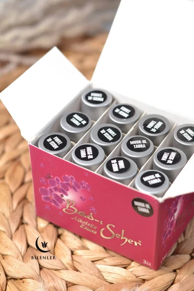 12’li Alkolsüz Fresh Esans Seti – 3 cc’lik Özel Şişelerde (MUSKUL TAHRA) - Resim 2