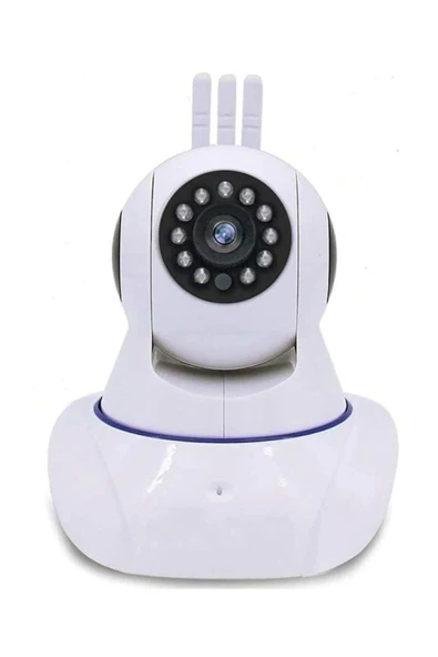 Gece Görüşlü Hd 360 Derece Wifi Ip Kamera Bebek Kamerası