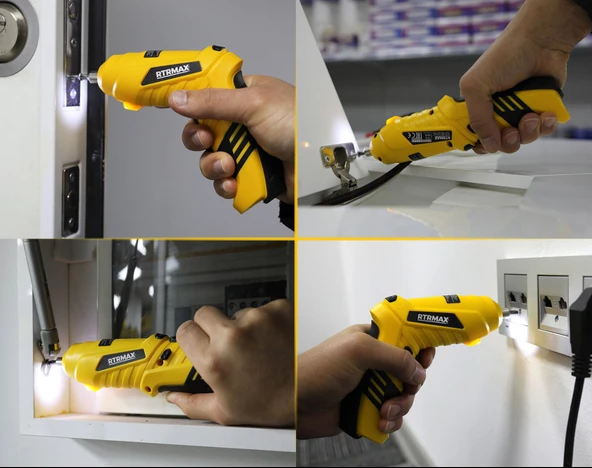 RTM326 Şarjlı Mini Tornavida Seti 3.6V Li-ion - 6