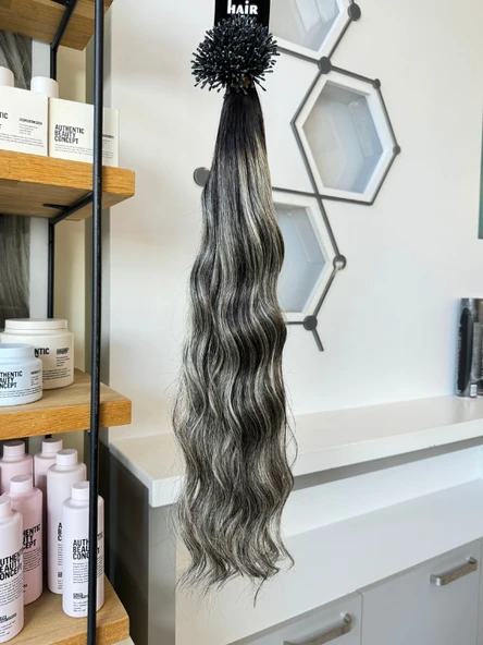 HairPim Wavy (0.6 Gr) Kırçıllı Röfle 50 Adet 70 Cm HP653