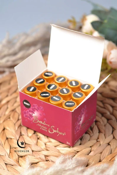 12’li Alkolsüz Fresh Esans Seti – 3 cc’lik Özel Şişelerde (INFINITY) - Resim 3