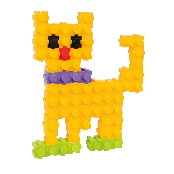 Nessiworld 03 296 Çıt Çıt Bloklar 224 Parça -Pilsan Oyuncak - 2