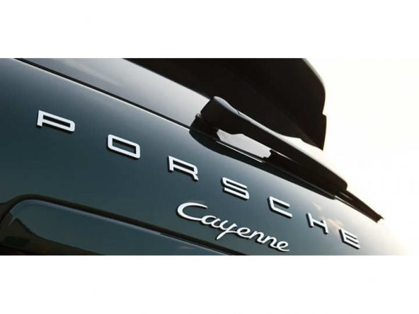 PORSCHE CAYENNE BAGAJ YAZISI KROM 958 559 675 01 - 2