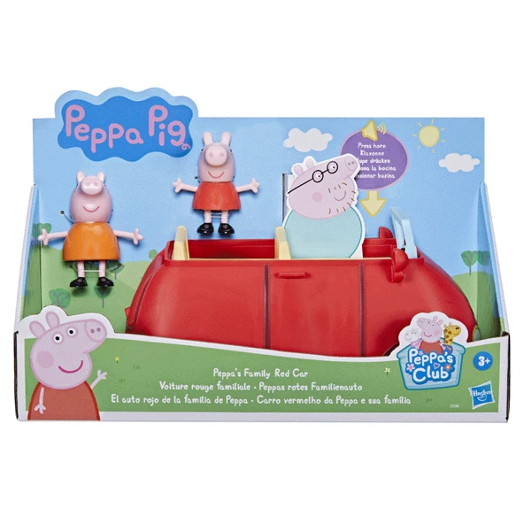 F2184 Peppa Pig Kırmızı Aile Aracı +3 yaş - 2