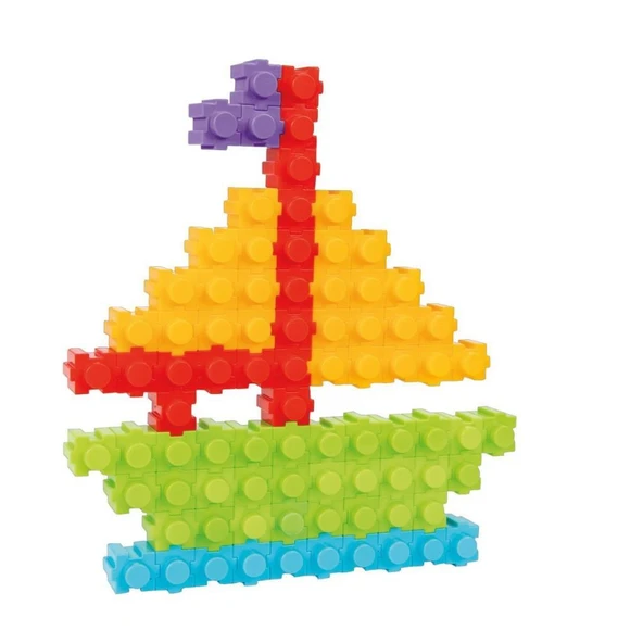 Nessiworld 03 296 Çıt Çıt Bloklar 224 Parça -Pilsan Oyuncak - 4