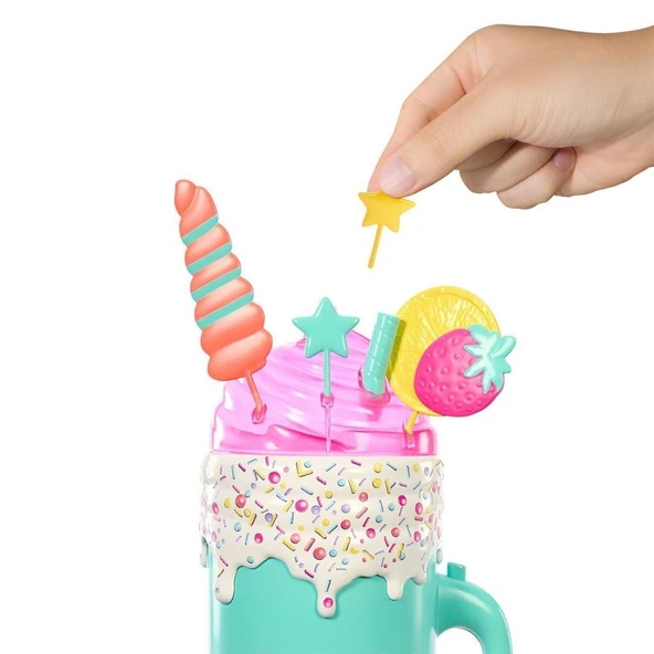 NessiWorld HRK57 Barbie Pop Reveal Sürprizli Bardak Oyun Seti - 5