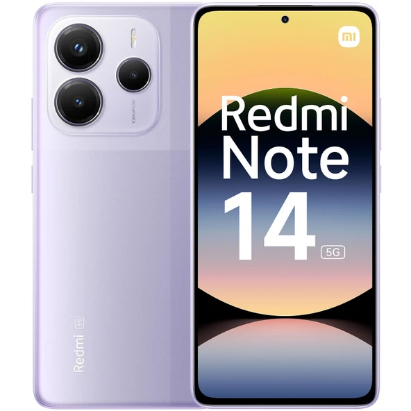 Xiaomi Redmi Note 14 5G 8/256GB Mor (Xiaomi Türkiye Garantili)