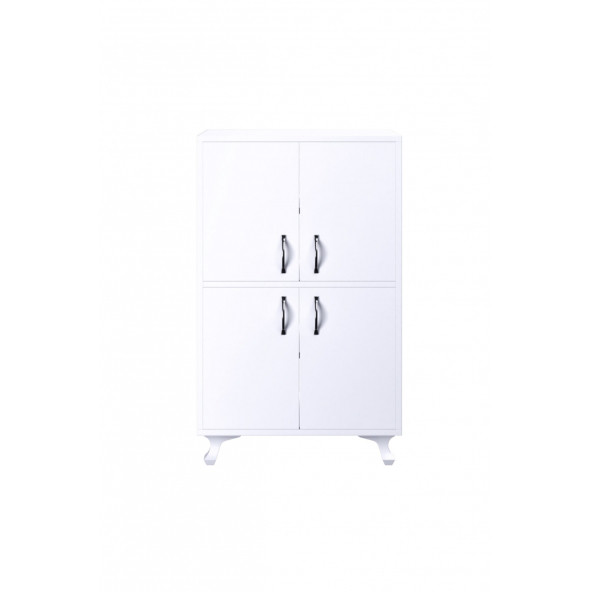 Aysima Quatro Çok Amaçlı Erzak Dolabı Mutfak Dolabı Banyo Dolabı - 3