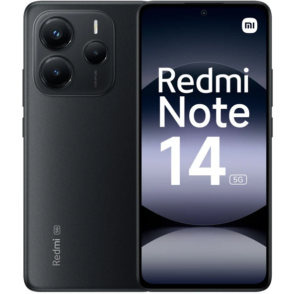 Xiaomi Redmi Note 14 5G 8/256GB Siyah (Xiaomi Türkiye Garantili)