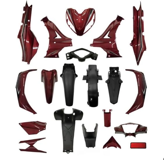 Kuba Kaporta Seti (Far+Stop Yok) Kırmızı Stickerlı Ege ürün görseli 1