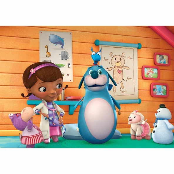 DOC709 Doc McStuffins 50 Parça Puzzle -KS Puzzle - 2